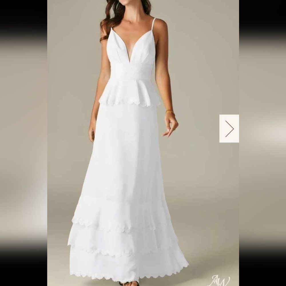 Beautiful Aw Bridal White Dress